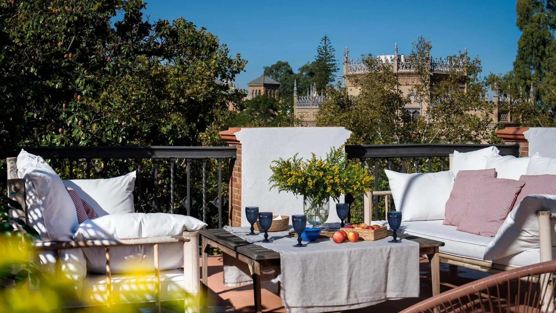 Villa Alfonso, Restored Palace House With Gardens And Monuments Views 塞维利亚